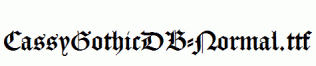 CassyGothicDB-Normal.ttf