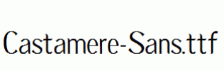 Castamere-Sans.ttf