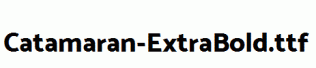 Catamaran-ExtraBold.ttf