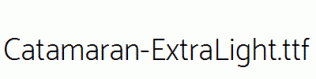 Catamaran-ExtraLight.ttf