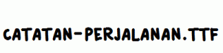 Catatan-Perjalanan.ttf