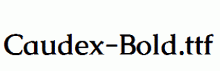 Caudex-Bold.ttf