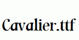 Cavalier.ttf