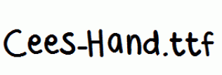 Cees-Hand.ttf