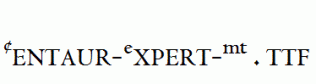 Centaur-Expert-MT.ttf