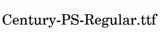 Century-PS-Regular.ttf