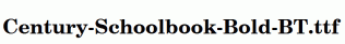 Century-Schoolbook-Bold-BT.ttf