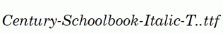 Century-Schoolbook-Italic-T..ttf