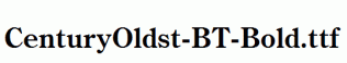 CenturyOldst-BT-Bold.ttf