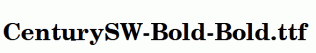 CenturySW-Bold-Bold.ttf