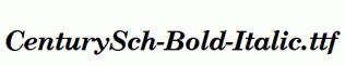 CenturySch-Bold-Italic.ttf