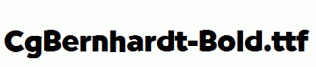 CgBernhardt-Bold.ttf