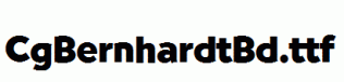CgBernhardtBd.ttf