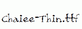 Chaiee-Thin.ttf