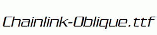 Chainlink-Oblique.ttf