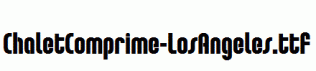 ChaletComprime-LosAngeles.ttf
