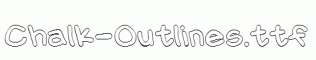 Chalk-Outlines.ttf