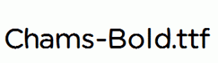 Chams-Bold.ttf