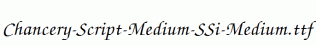 Chancery-Script-Medium-SSi-Medium.ttf
