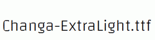 Changa-ExtraLight.ttf