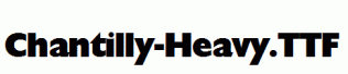 Chantilly-Heavy.ttf
