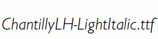 ChantillyLH-LightItalic.ttf