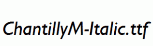 ChantillyM-Italic.ttf