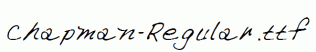 Chapman-Regular.ttf