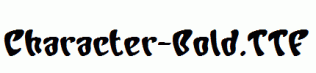 Character-Bold.ttf