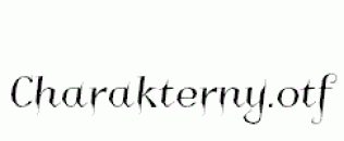 Charakterny.otf