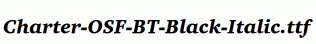 Charter-OSF-BT-Black-Italic.ttf