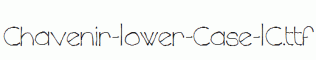 Chavenir-Lower-Case-LC.ttf