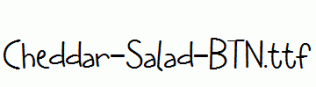 Cheddar-Salad-BTN.ttf