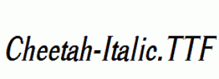 Cheetah-Italic.ttf