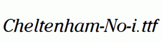 Cheltenham-No-i.ttf
