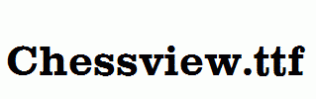 Chessview.ttf