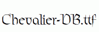 Chevalier-DB.ttf