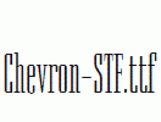 Chevron-STF.ttf