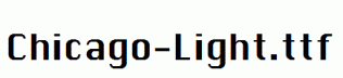 Chicago-Light.ttf