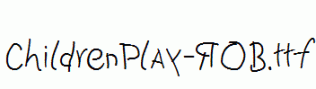 ChildrenPlay-ROB.ttf