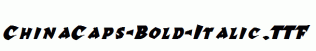 ChinaCaps-Bold-Italic.ttf