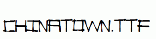 ChinaTown.ttf