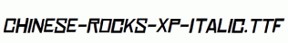 Chinese-Rocks-Xp-Italic.ttf