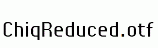 ChiqReduced.otf