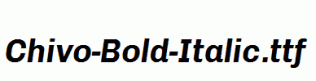 Chivo-Bold-Italic.ttf