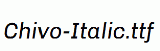 Chivo-Italic.ttf