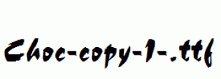 Choc-copy-1-.ttf