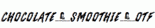 Chocolate-Smoothie.otf