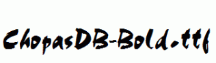 ChopasDB-Bold.ttf