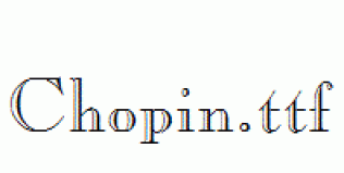 Chopin.ttf